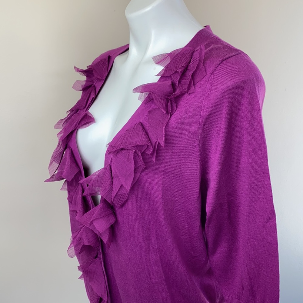 Lane Bryant Ruffled Cardigan - Picture 5 of 15